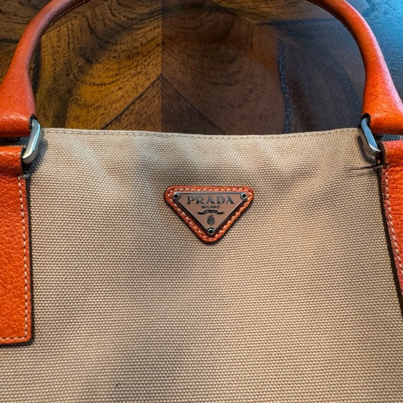 Vintage Prada 2001 Canvas and Leather bag - Picture 5 of 16
